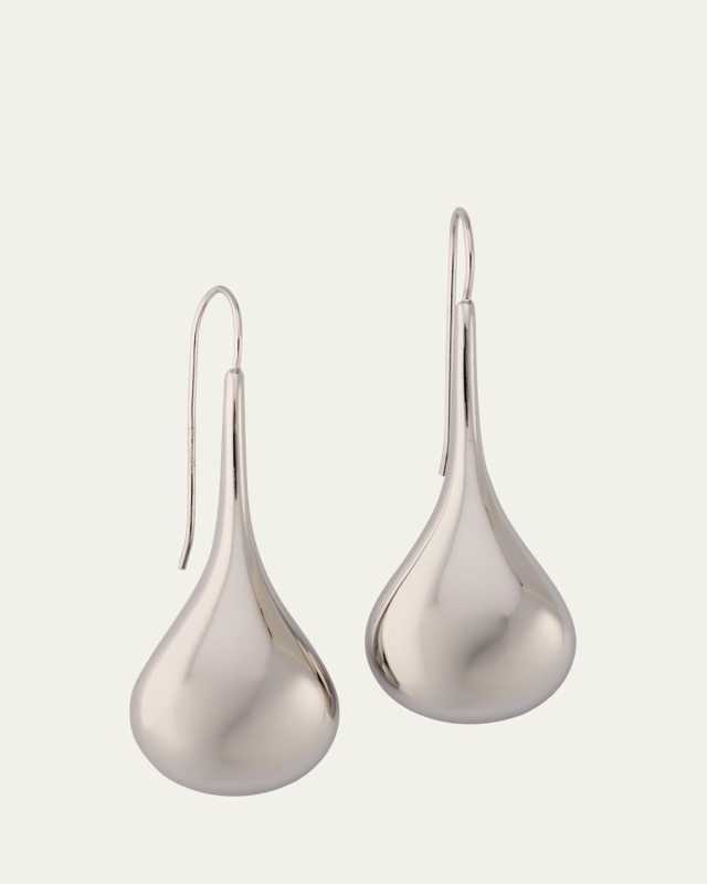 Silver Plated Long Drop Earrings